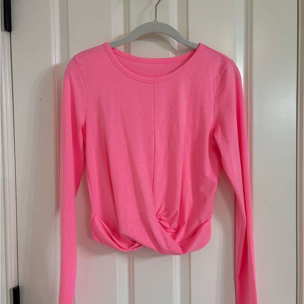 Lilly Pulitzer Luxletic Pink Tee